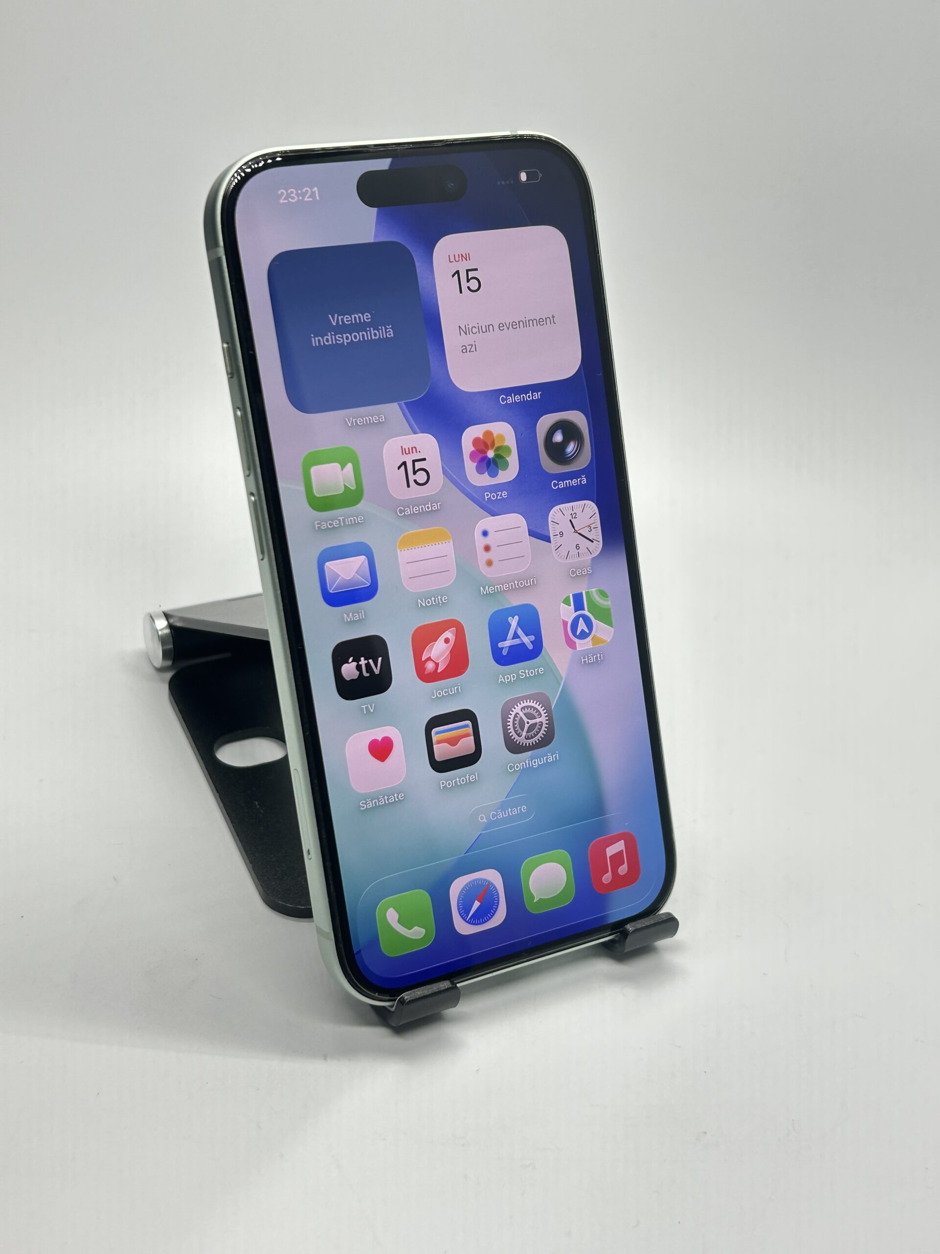 Apple iPhone 15, 128GB, 5G, Silver - Imagine 6