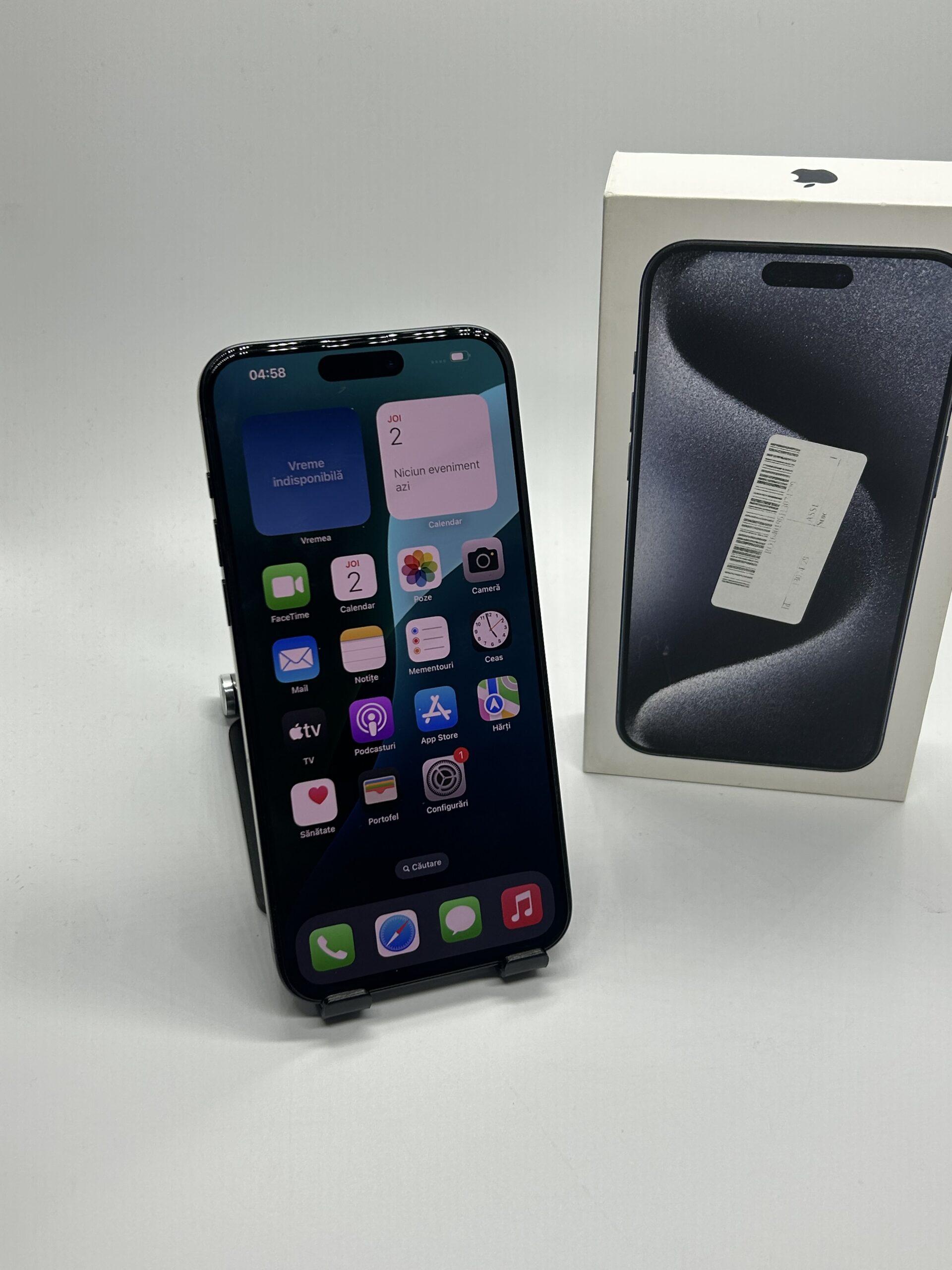 Apple iPhone 15 PRO MAX, 256Gb, 5G, Titanium Blue - Imagine 6