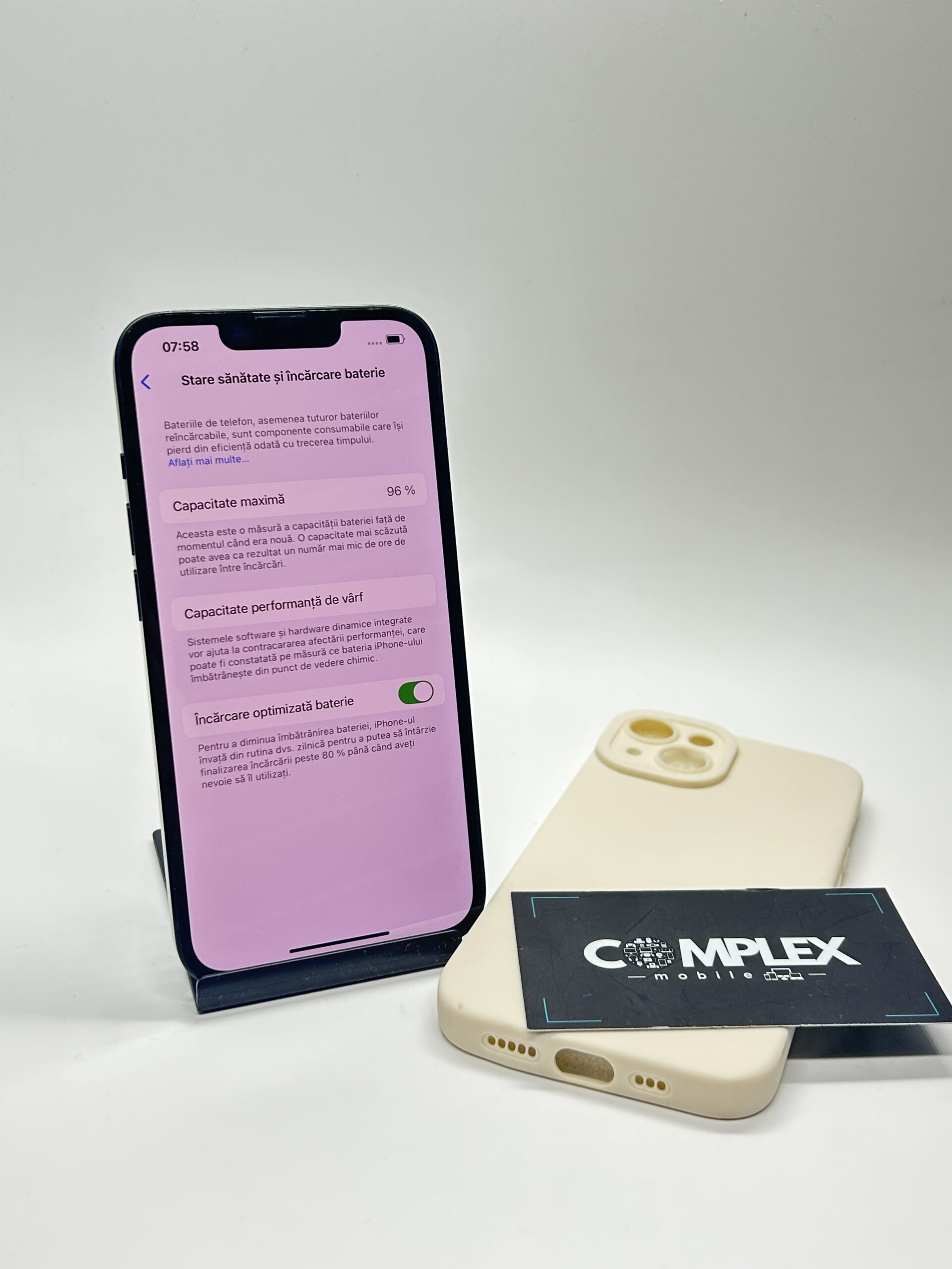 Apple iPhone 14, 128GB, 5G, Midnight - Imagine 2