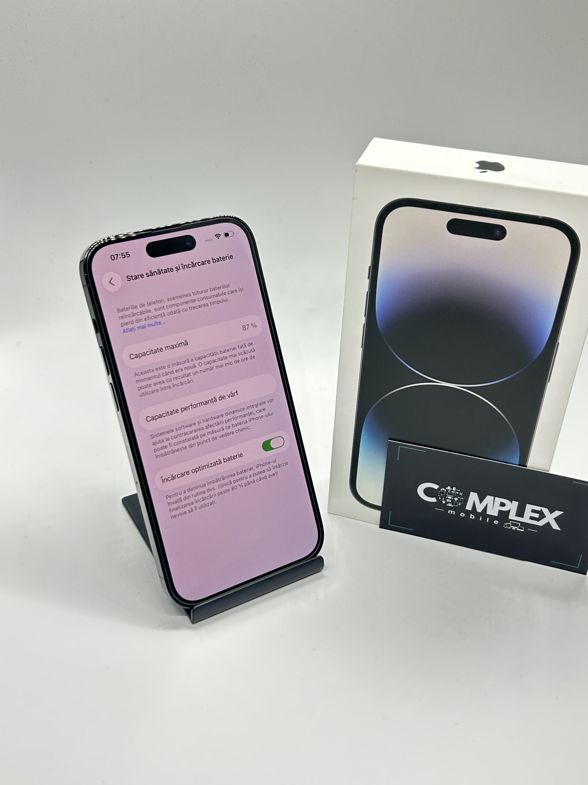 Apple iPhone 14 PRO, 256GB, 5G, Graphite - Imagine 7