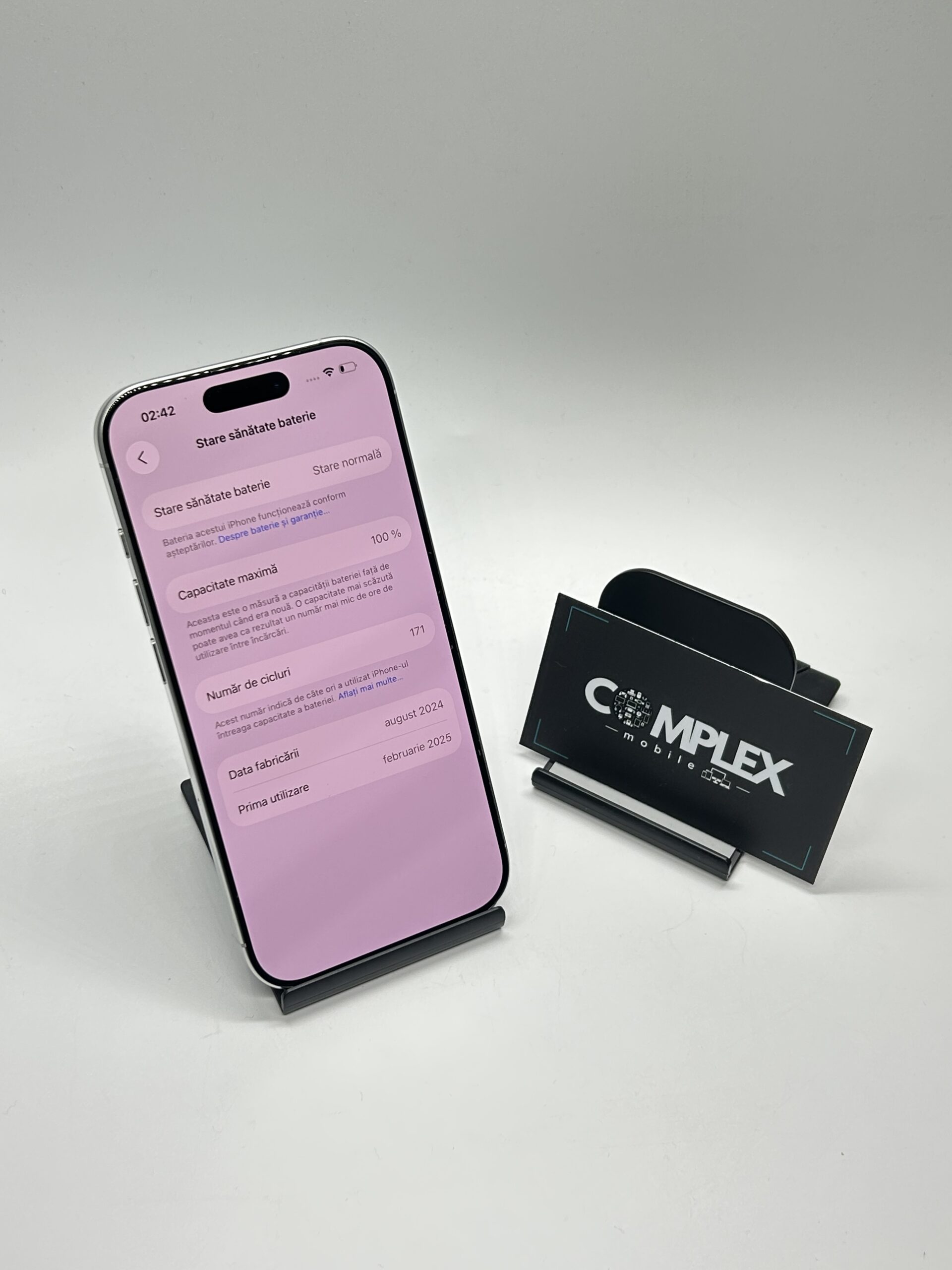 Apple iPhone 16 Pro, 256GB, 5G, White Titanium - Imagine 7