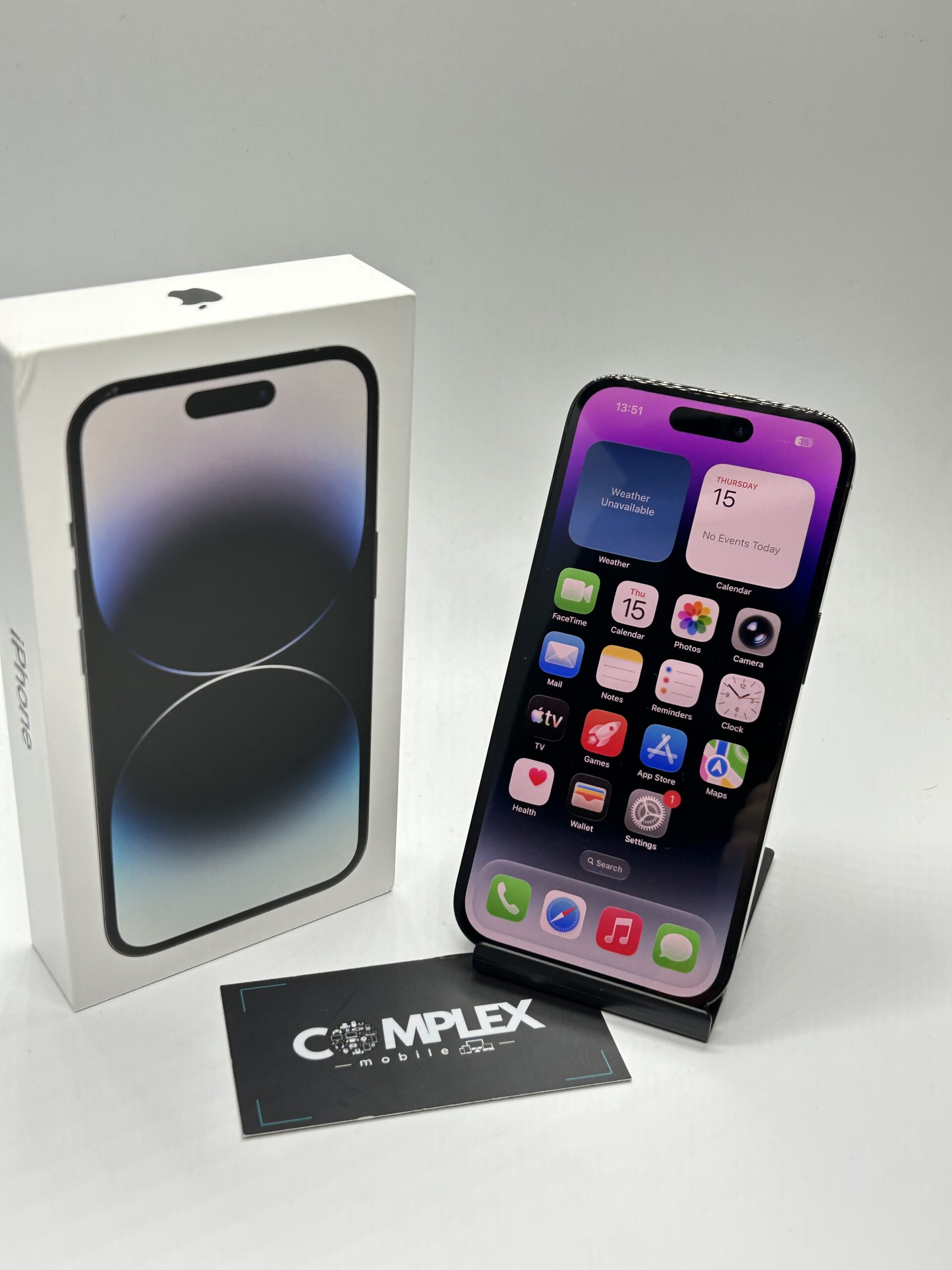 Apple iPhone 14 PRO, 128GB, 5G, graphite - Imagine 2