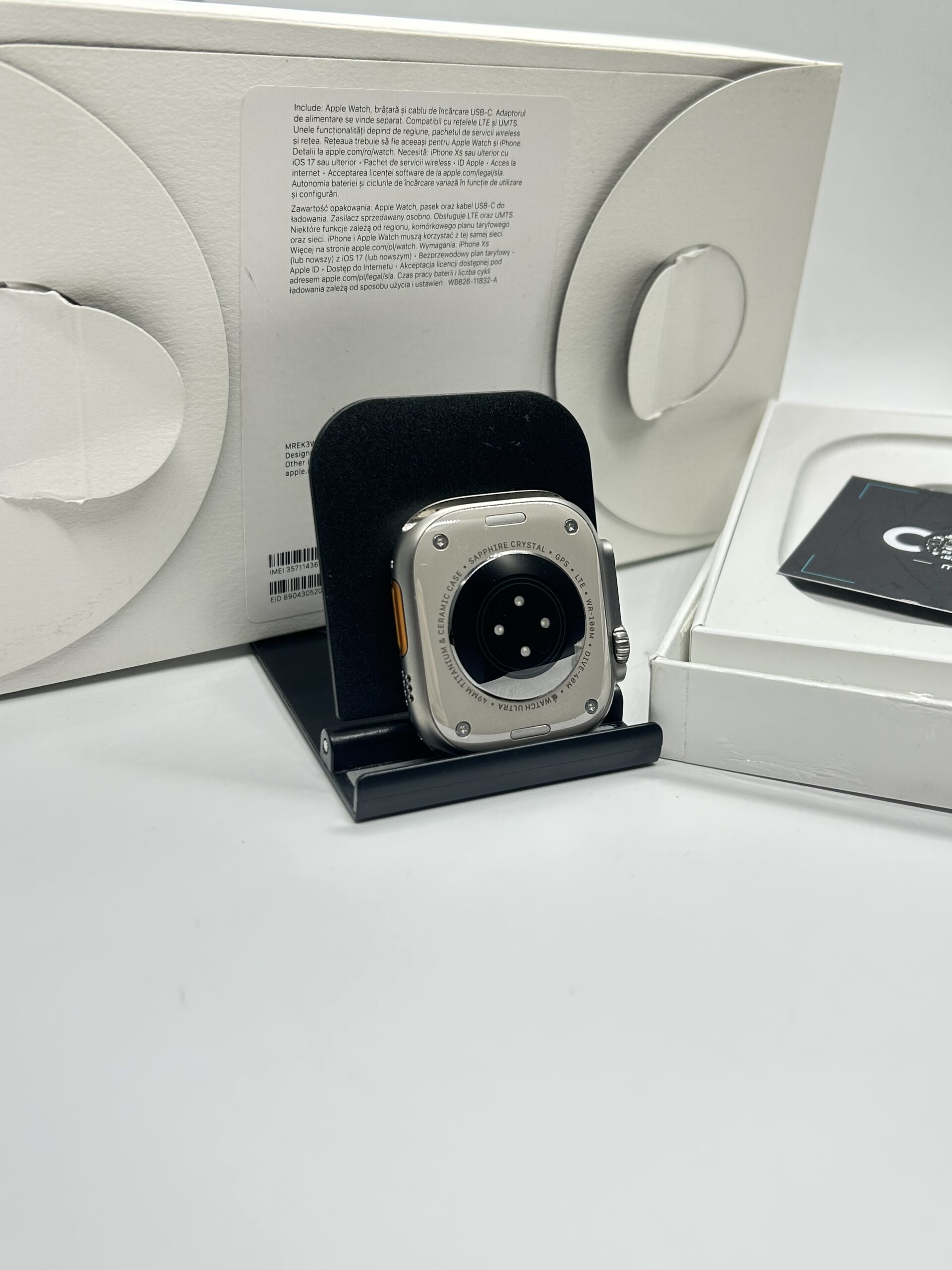 APPLE Watch ULTRA 2, GPS + Cellular, 49mm, Baterie 96% - Imagine 3
