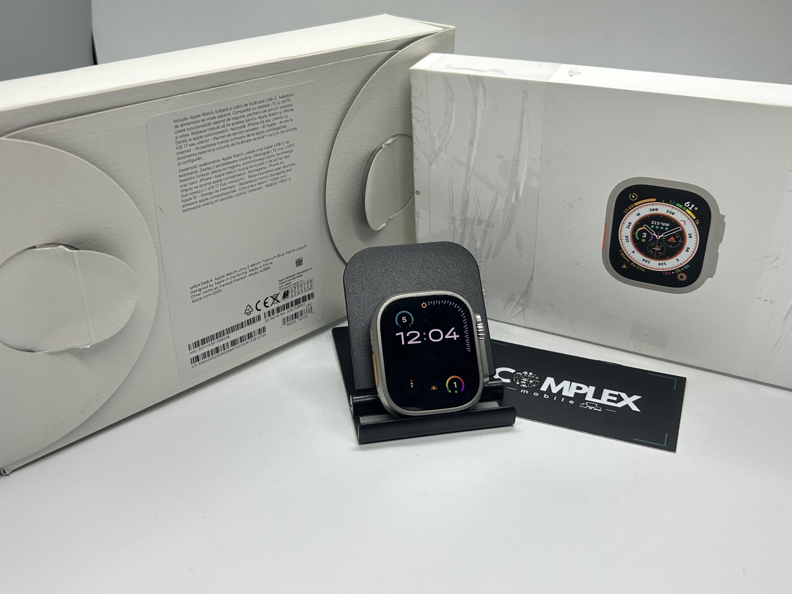 APPLE Watch ULTRA 2, GPS + Cellular, 49mm, Baterie 96%