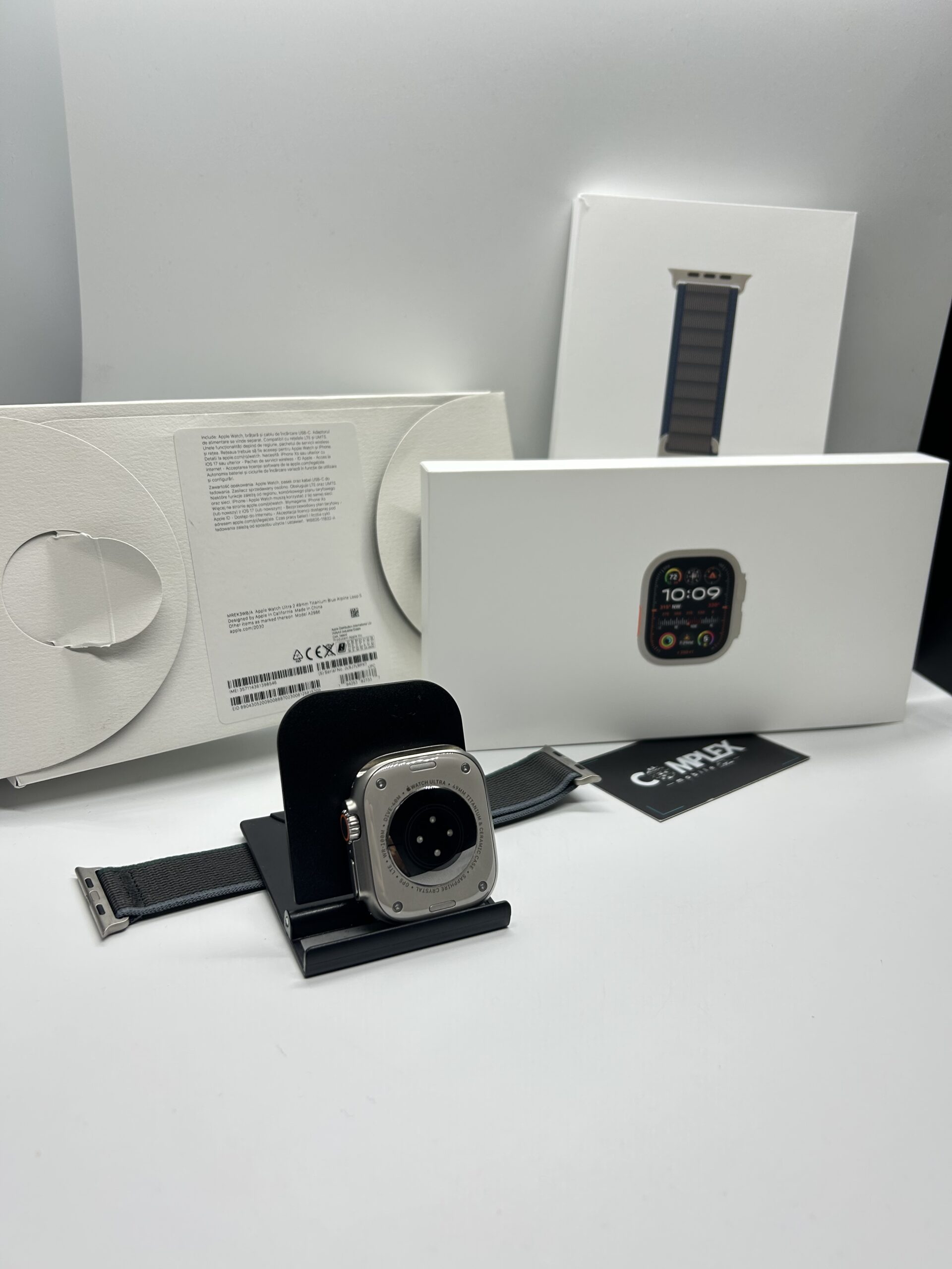 APPLE Watch ULTRA 2, GPS + Cellular, 49mm, Baterie 100% - Imagine 2