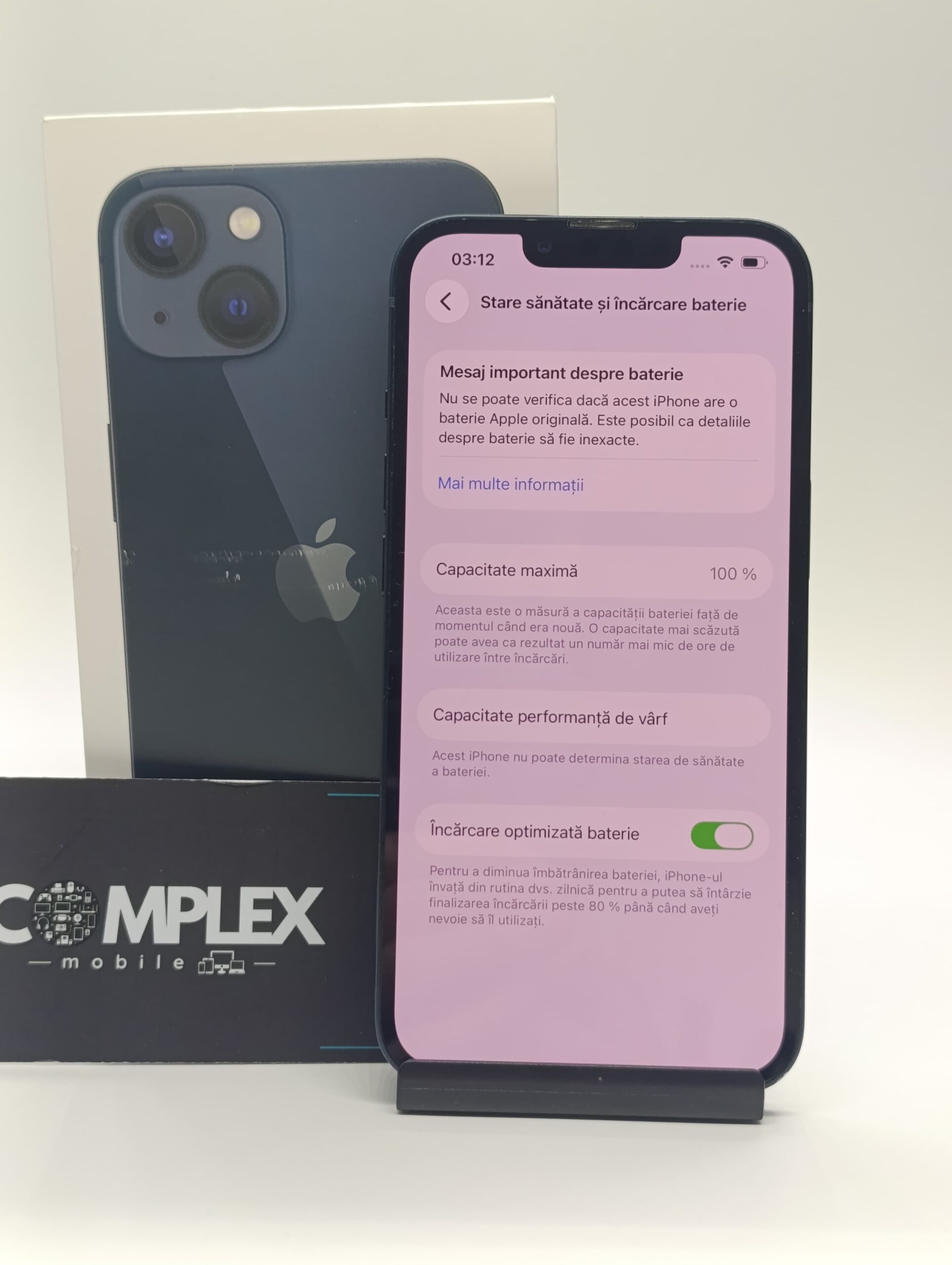 Apple iPhone 13, 128GB, 5G, Midnight, Baterie 100% - Imagine 8