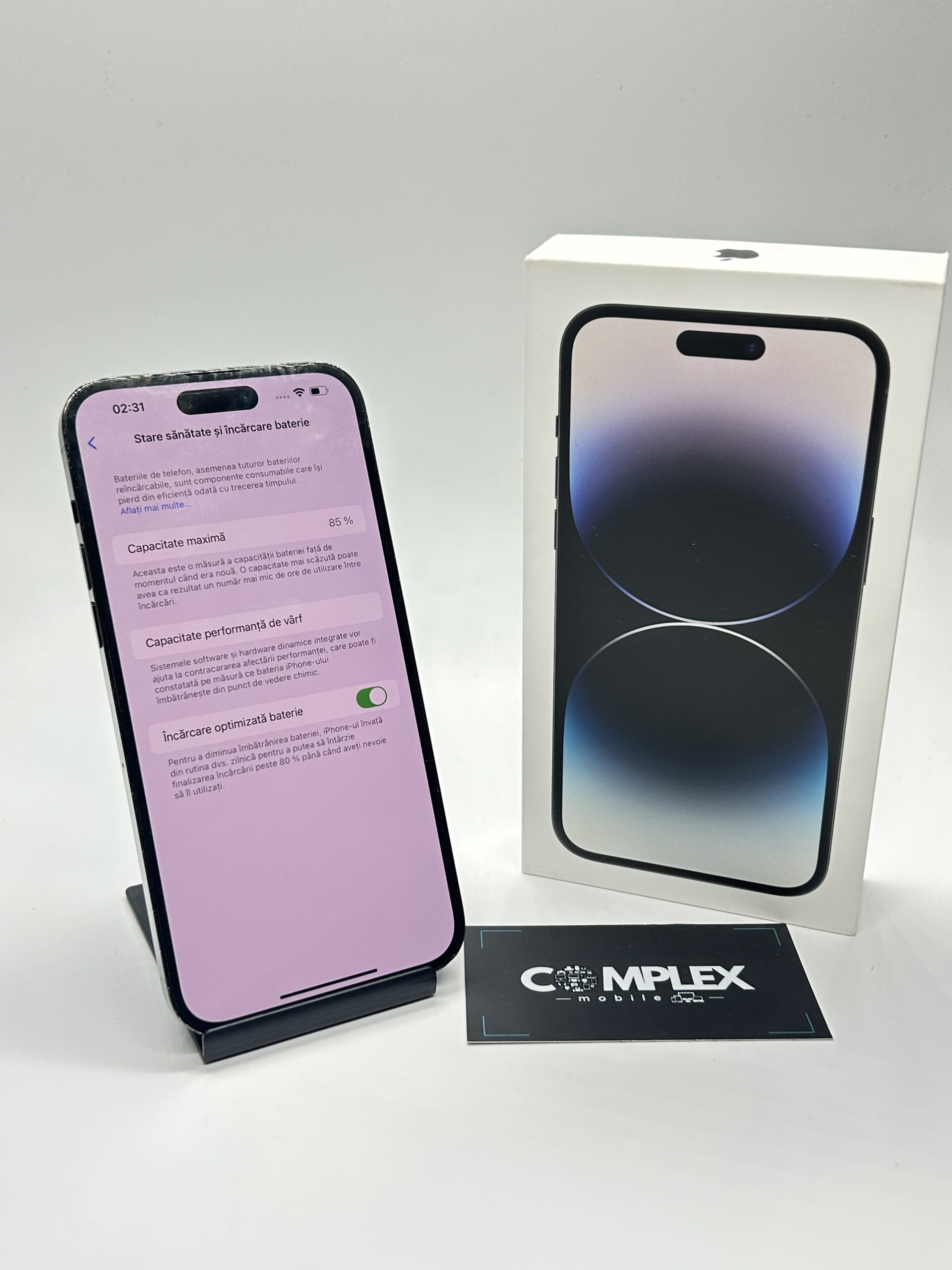 Apple iPhone 14 PRO MAX, 128GB, 5G, Black - Imagine 7