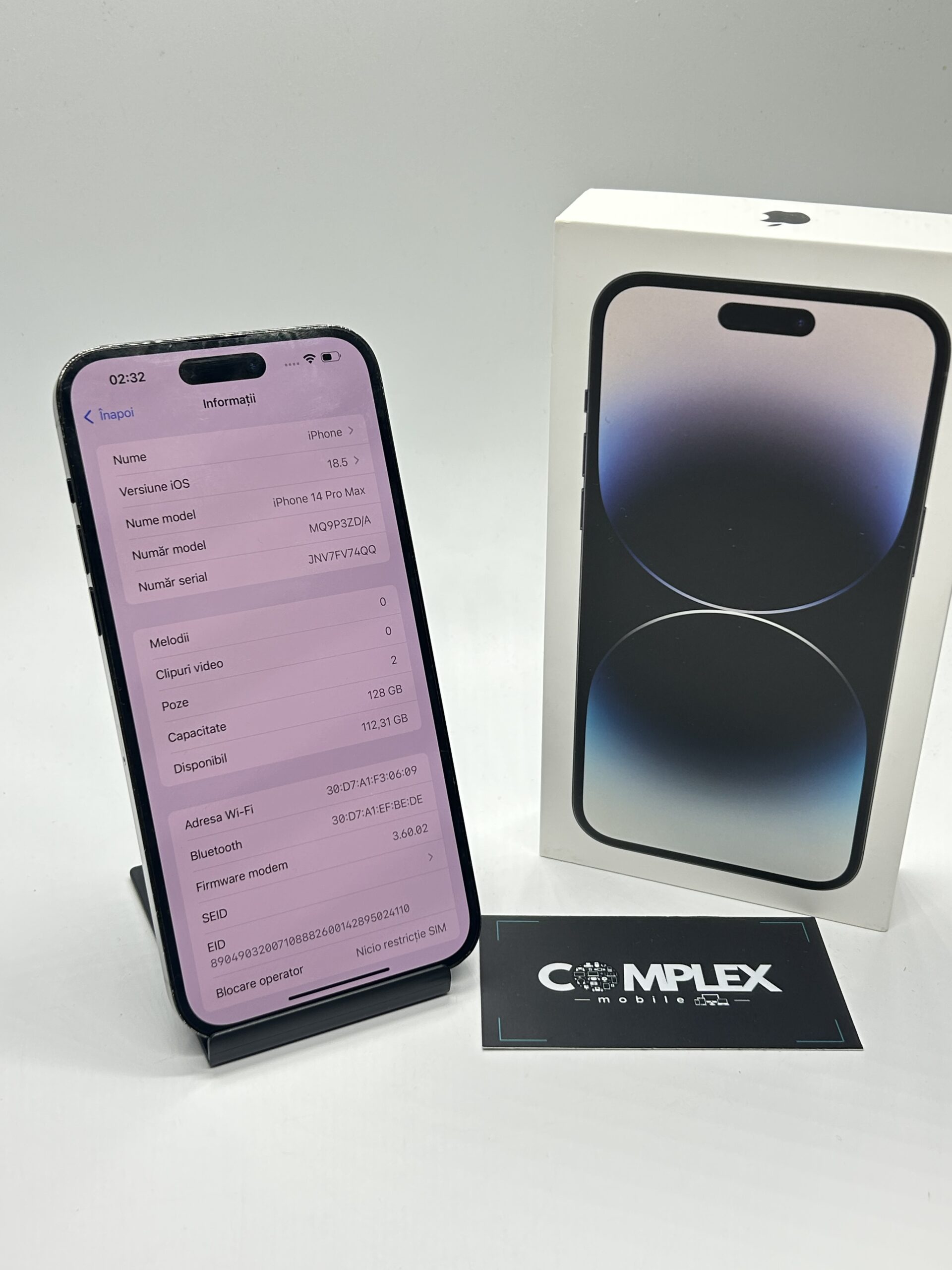 Apple iPhone 14 PRO MAX, 128GB, 5G, Black - Imagine 8