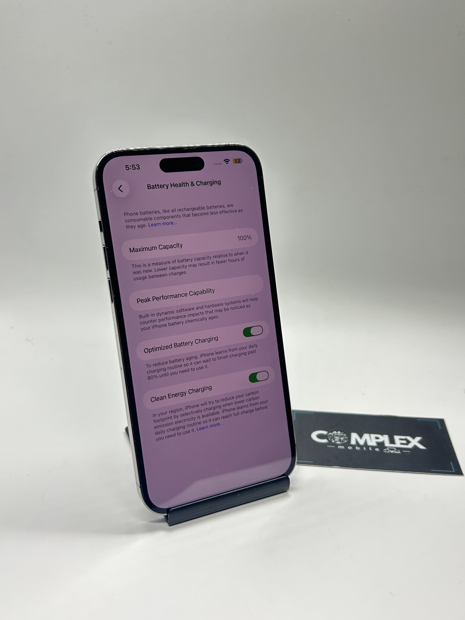 Apple iPhone 14 PRO MAX, 128GB, 5G, Purple - Imagine 7