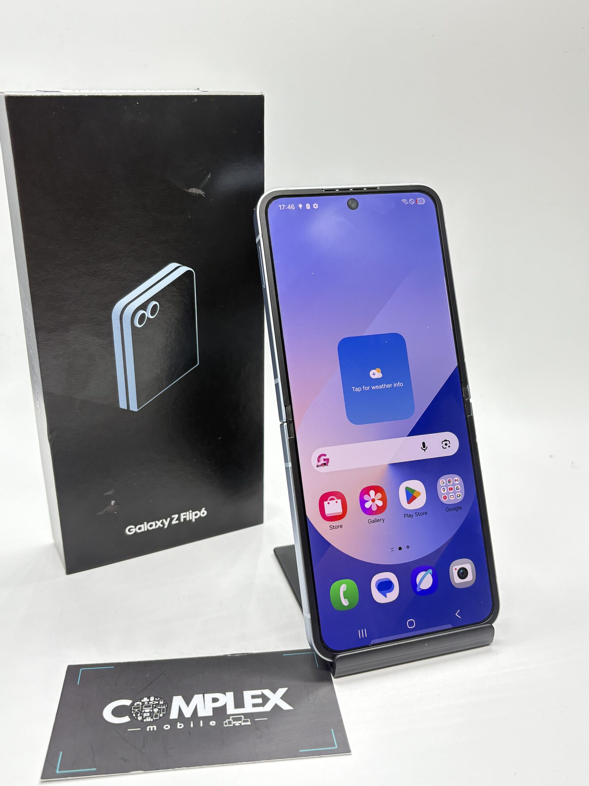 Samsung Galaxy Z Flip 6, 256Gb, 12 Gb Ram, Blue - Imagine 2