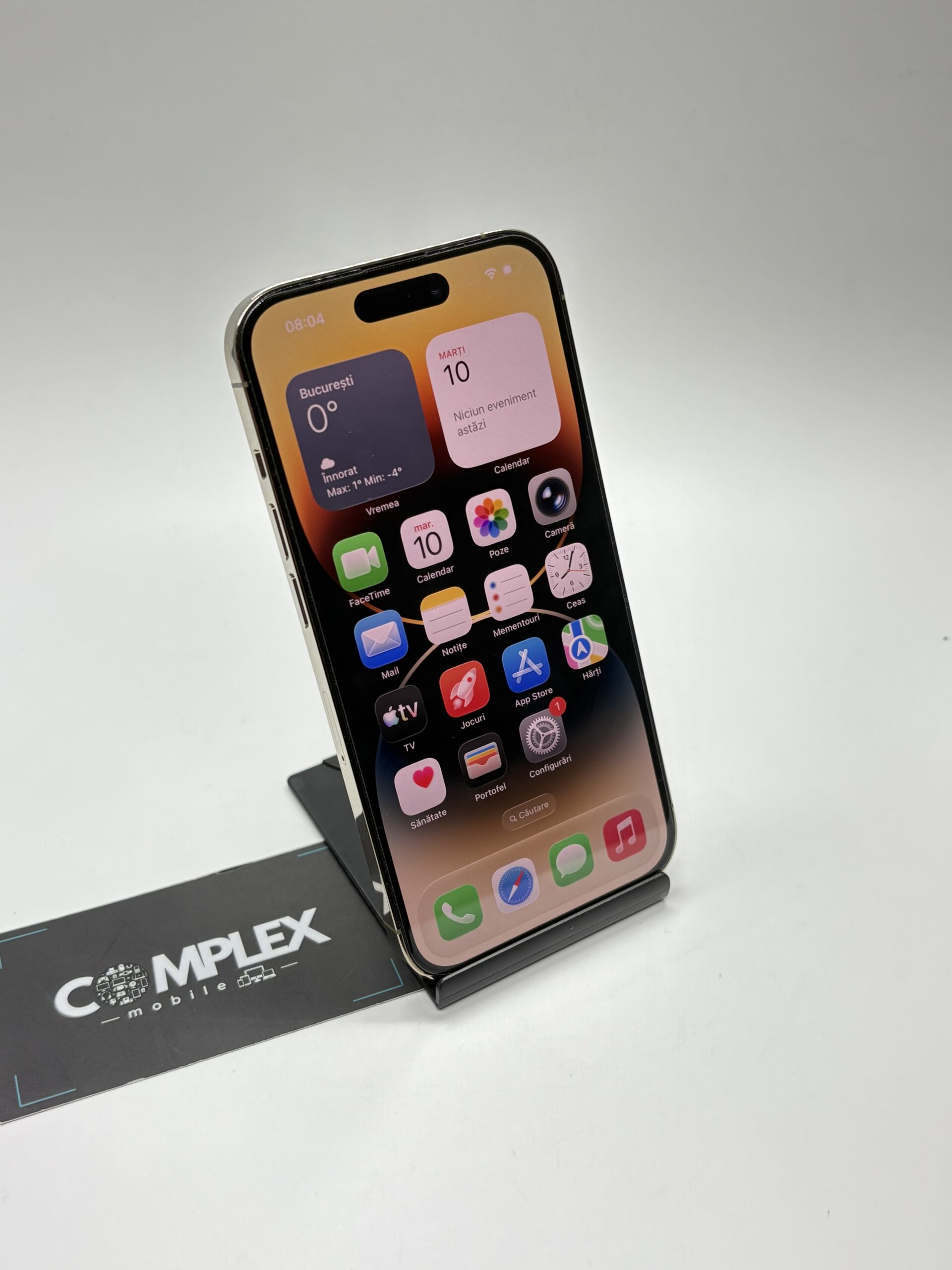 Apple iPhone 14 PRO, 128GB, 5G, GOLD - Imagine 2