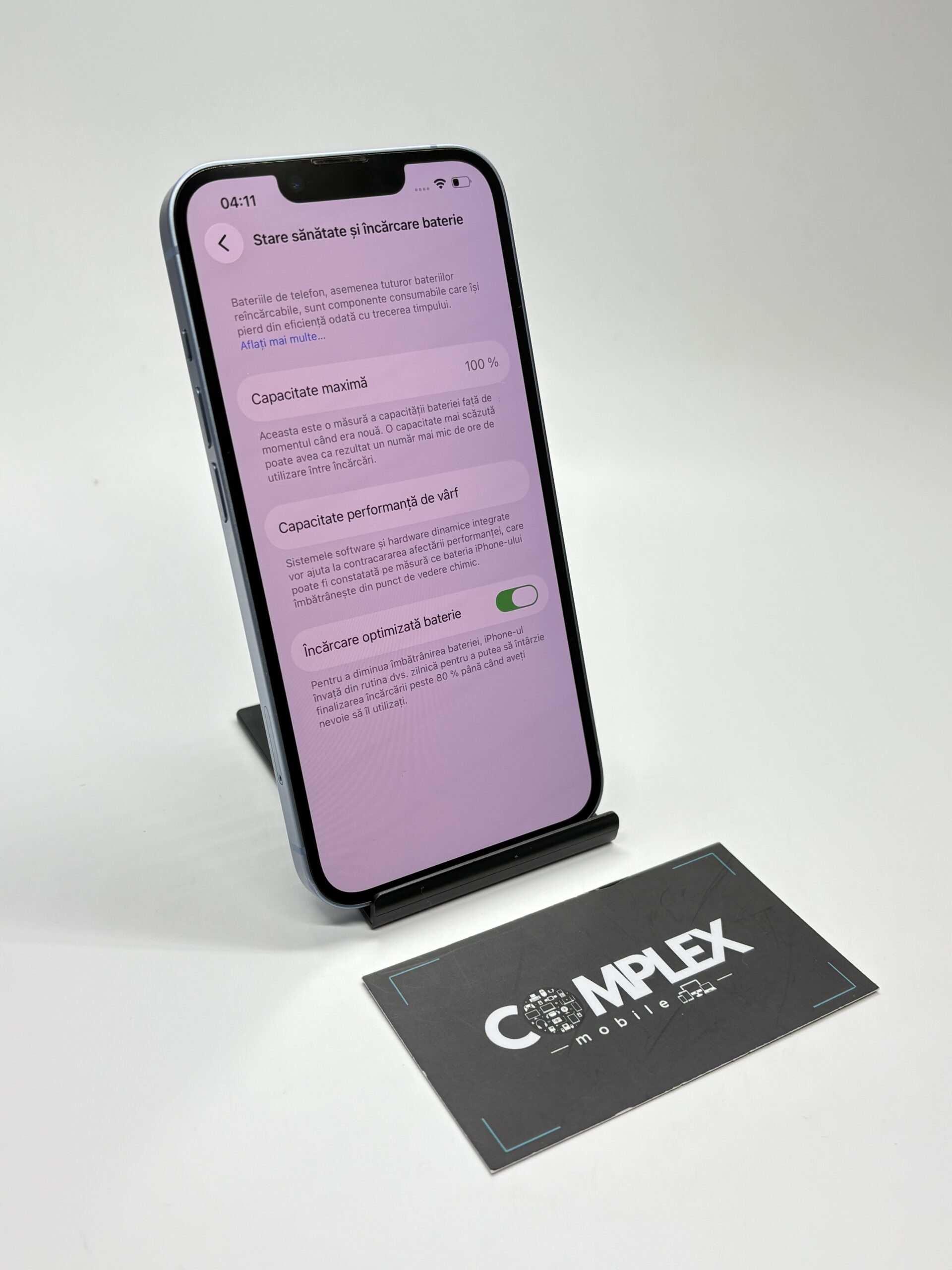 Apple iPhone 14, 128GB, 5G, Blue - Imagine 3