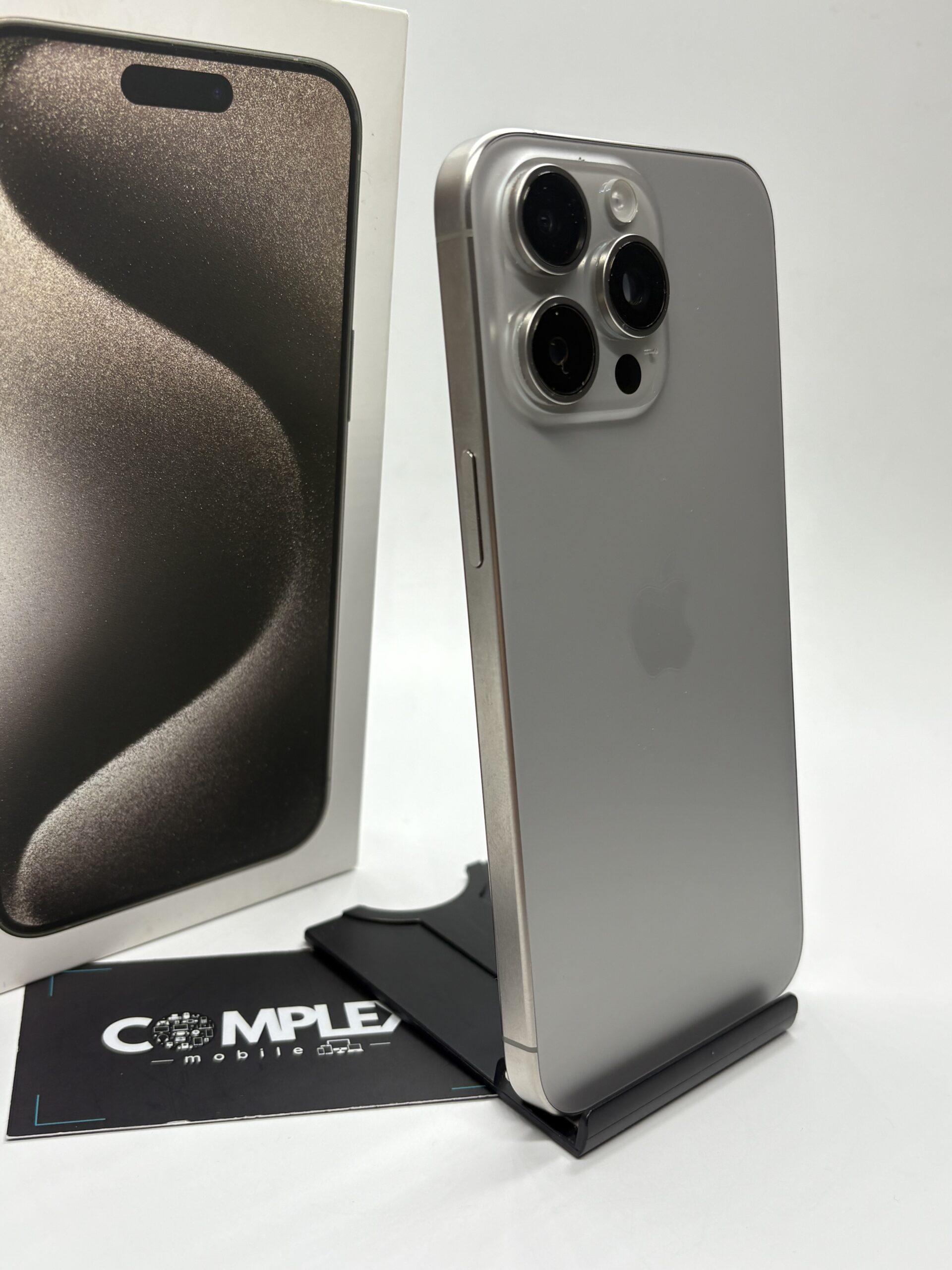 Apple iPhone 15 PRO MAX, 1TB, 5G, Natural Titanium - Imagine 2