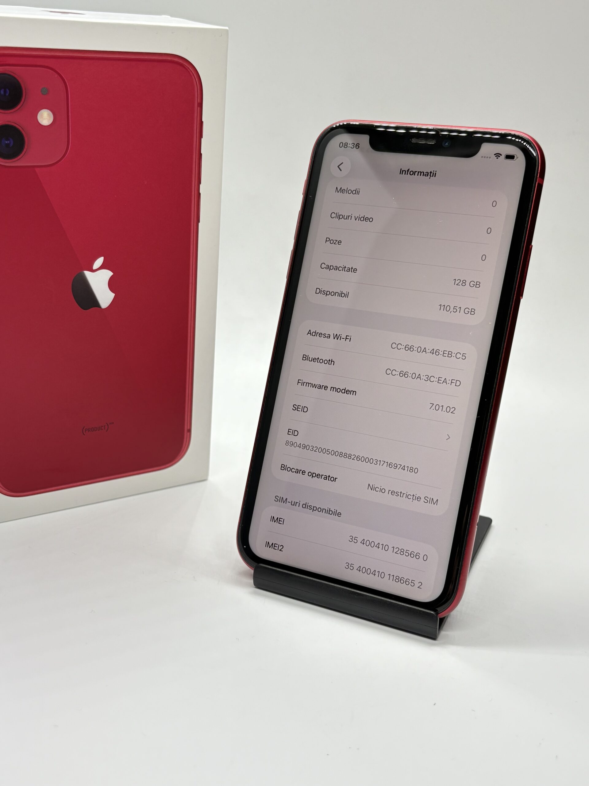Apple iPhone 11, 128GB, Red - Imagine 8